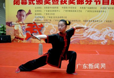 第二届全国青少年宫武术大赛在广州落下帷幕