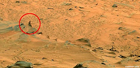 NASA最新照片发现火星存在裸体女性生命