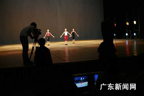 全国少儿爵士舞等级考试教材在广东惠州拍摄