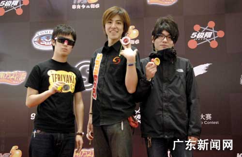 三位悠悠球世界冠军亮相广州