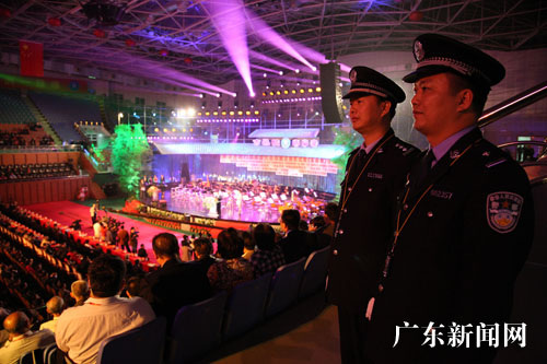 广东河源公安圆满完成第23届世客会安保