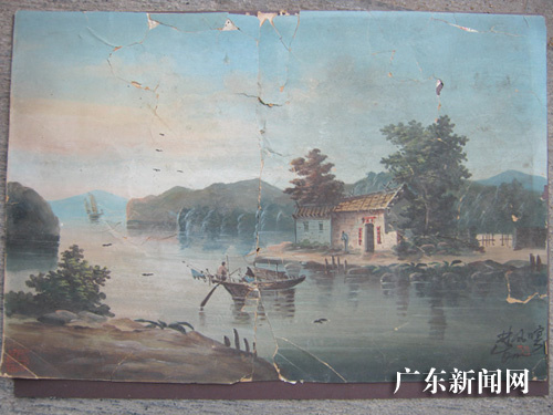 广东梅州收藏家公开两幅林风眠留法初期作品