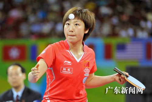 文佳夺得中国乒乓球公开赛(深圳)站女子单打冠军