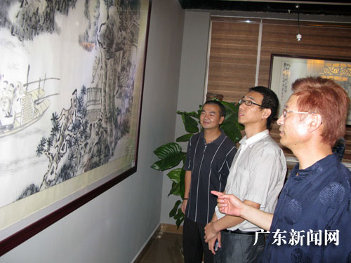 创派古意画家刘艺东创作画展在东莞举行