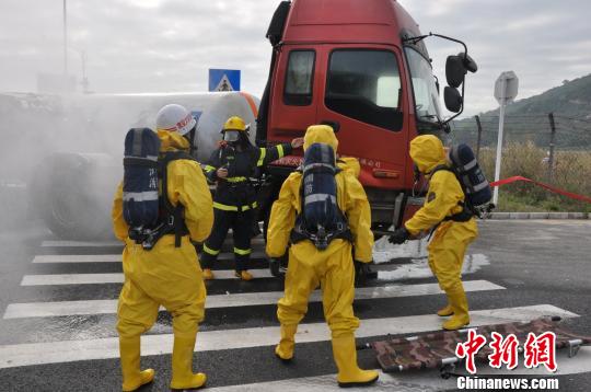深圳举行道路危险货物运输突发安全事故应急救