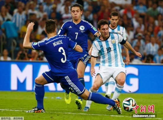阿根廷力克波黑 梅西爆发造世界杯历史最快乌