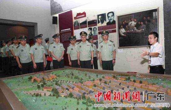 武警广东省总队组织官兵赴东江纵队纪念馆参观学习