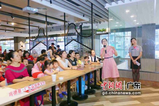 广州市妇女儿童医疗中心医生罗红凤针对儿童营养问题进行了分享。作者：主办方供图 