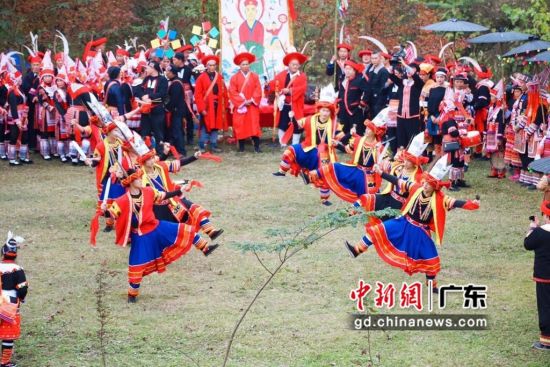 连南瑶族“耍歌堂”已被国家列为首批非物质文化遗产名录(资料图)。通讯员 供图 