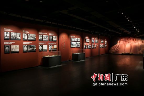 “广东警史印记”展馆。 警方供图 	