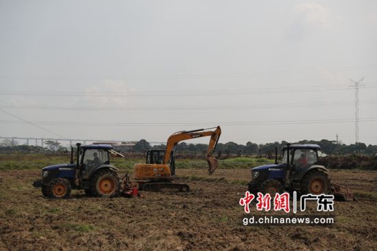 2月26日，袁隆平院士选址、题名的“隆平国际现代农业公园”（简称隆平公园）在广州市黄埔区启动建设。范敏玲摄影
