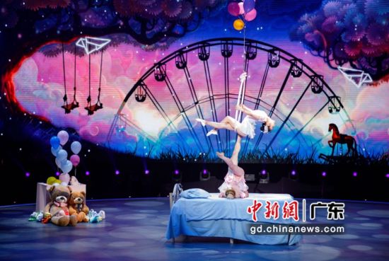 节目将为观众呈现近60场杂技盛宴。广东卫视 供图 