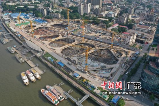 广东省“三馆合一”项目航拍 作者 中建三局供图