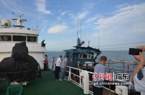 截至5月5日18时，广东省海洋综合执法总队已查处34艘违规进行渔业作业的船舶。 作者 粤海综