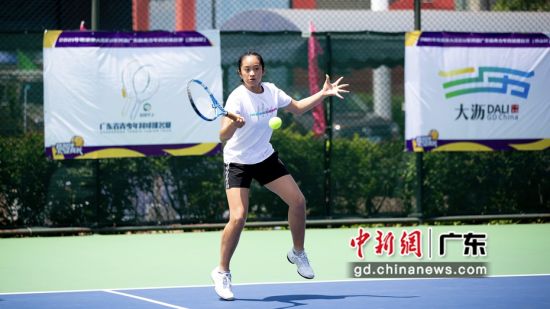 开赛活动现场 作者 广东省网球协会