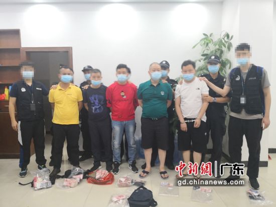 警方抓获犯罪嫌疑人 作者 广东省公安厅 供图