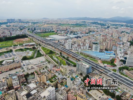 广州新广从路快速化改造工程主线全线通车