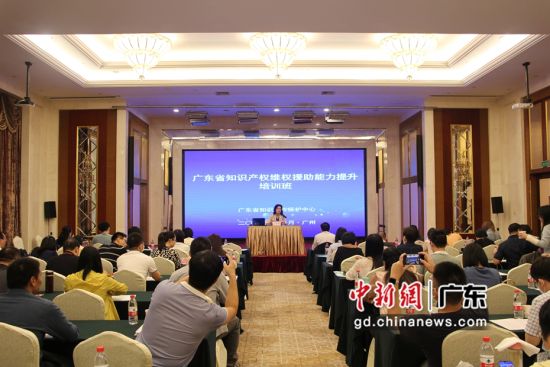 2020年11月11日-12日，广东省知识产权维权援助能力提升培训班在广州举办。受访者供图