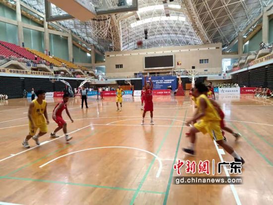 广东省“中国体育彩票”青少年男子篮球锦标赛惠州开赛