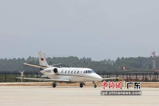 韶关丹霞机场校飞程序正式开启 作者 广东省机场管理集团供图