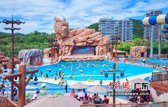 深圳又一大型国际乐园建设落成大鹏新区金沙湾