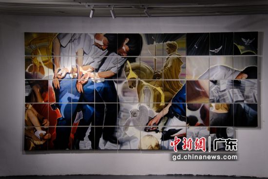 广州60位青年通过搭建艺术空间 朱晓辉供图