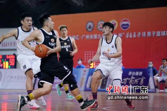 决赛现场 作者 广州市篮球协会 供图