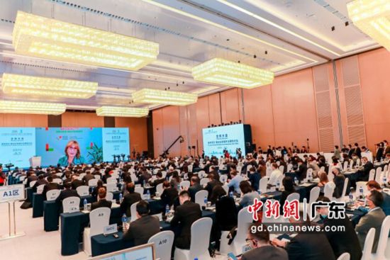 2021年全球市长论坛全体大会在广州越秀国际会议中心举行。通讯员 供图