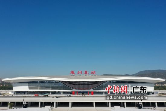 赣深高铁惠州北站全面通过验收 作者 中铁城建供图