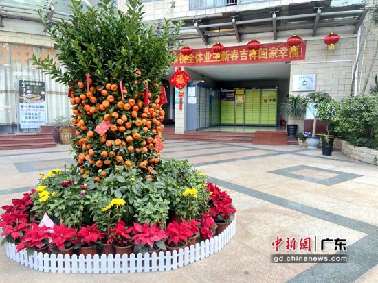 图为最有“年味”的龙丰街道南山公馆。 作者 惠城区委宣传部供图