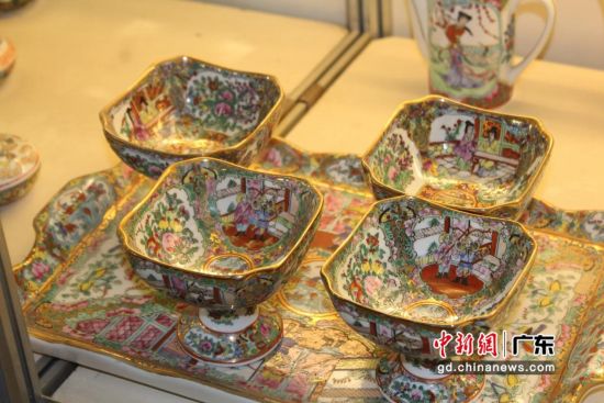 广彩，是广州地区釉上彩瓷艺术的简称。通讯员 供图