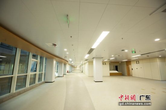 医院内部。中建八局华南公司 供图