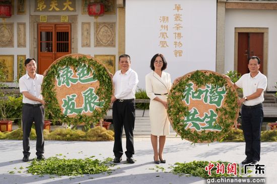 2022年潮州市茶叶职业技能大赛在潮州凤凰单丛茶博物馆开幕。 作者 陈维