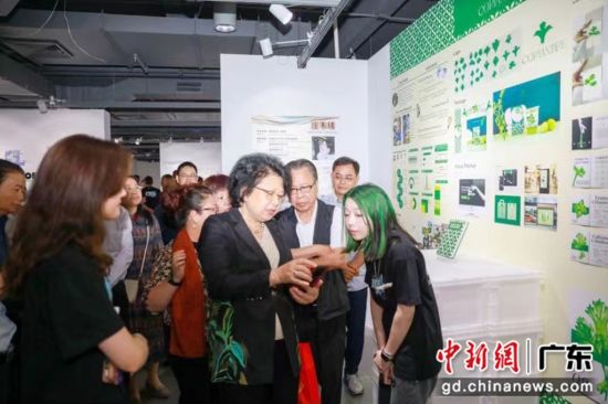 广州美术学院附中AIP创新艺术高中项目毕业展开幕。 作者 主办方供图