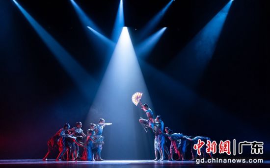 广东省第七届少儿舞蹈大赛举行。广东艺术剧院 供图