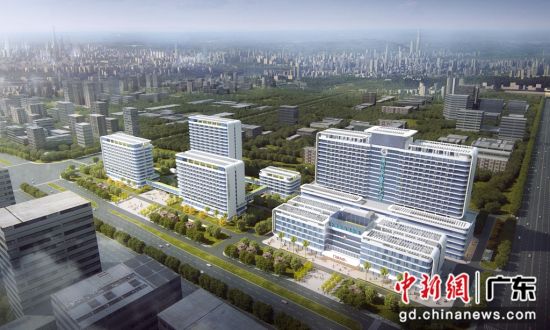 广州中医药大学中西医结合医院项目开工建设