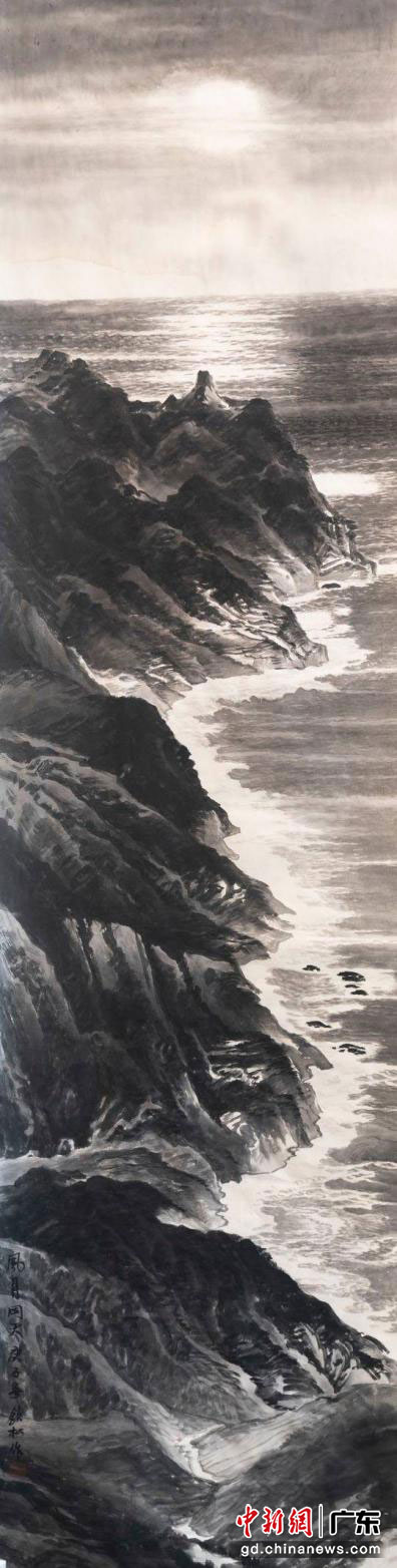 诗集《战疫九歌》将出版 许钦松作国画《风月同天》