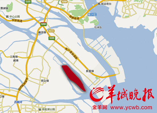 南沙规划纲要发布 广州第二机场选址南沙三民