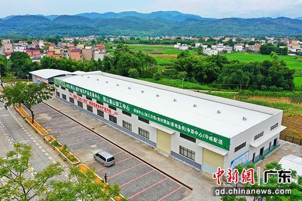 隔坑村创建的粤北（阳山）原产地农产品交易中心。阳山宣 供图