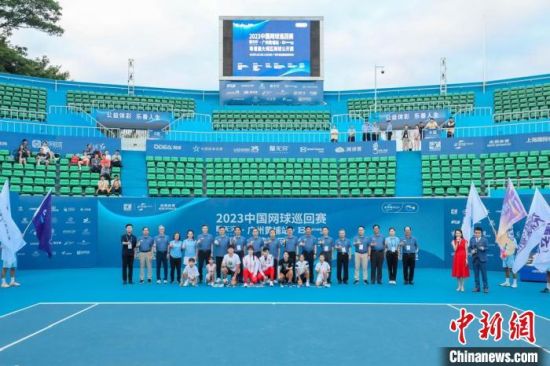 2023中国网球巡回赛CTA1000广州黄埔站开赛